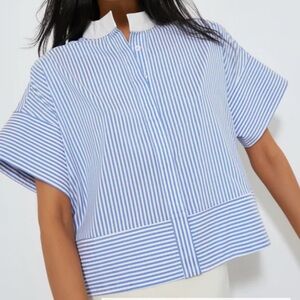 Tuckernuck "Sofia" short sleeve top - size XS